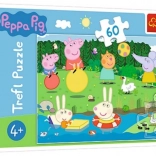 Puzzle 60 elementów – wakacyjna zabawa PEPA PIG