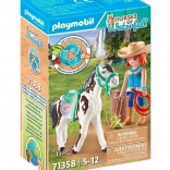 Zestaw figurek Ellie i Sawdust do westernowego jeździectwa