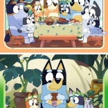 Puzzle Bluey 2x24 elementów
