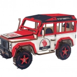 Drewniana układanka 3D SUV