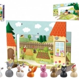 Detoa magnetyczne teatrzyko ze zwierzątkami