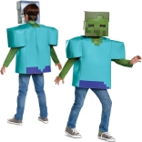 Dziecięcy kostium zombie z Minecrafta 110–122 cm (4–6 lat) od Disguise