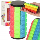 Logiczna układanka – walec obrotowy, 7 rzędów