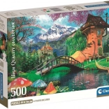 Clementoni puzzle Dom w starej bucie 500 elementów