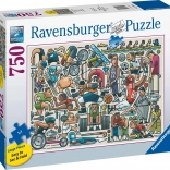 Ravensburger puzzle Atletyczna forma 750 elementów