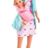 Lalka Steffi Pediatra ze stetoskopem