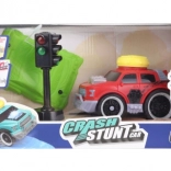 Samochód wyścigowy na baterie z sygnalizatorem świetlnym