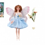 Lalka wróżka z ruchomymi skrzydłami i akcesoriami