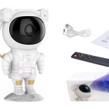 Nocna lampka i projektor gwiazd Astronauta