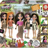 Educa Kreativny zestaw My Model Doll Design: Dzike księżniczki