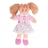 Bigjigs Toys szmaciana lalka Poppy 28 cm