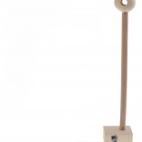 Hess mobilny uchwyt z naturalnego drewna