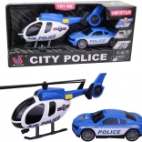 Śmigłowiec z radiowozem