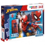 Puzzle 24 elementów Maxi Spider-Man
