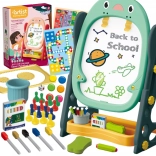 Dwustronna magnetyczna tablica do rysowania i nauki cyfr oraz liter