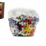 Kosz pełen klocków CHEVA – duży zestaw konstrukcyjny dla dzieci od 6 lat