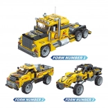 Qman Nieograniczone pomysły – odważny przewoźnik, zestaw konstrukcyjny z napędem typu pull-back