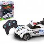 Policyjne auto RC ze świetlnymi i dymnymi efektami 18 cm