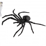 plastowy czarny pająk, zestaw 5 szt.