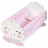 Drewniana kołyska dla lalek z akcesoriami OCEAN FANTASY