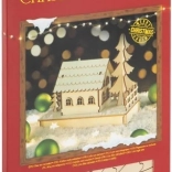 Drewniane puzzle 3D – chatka