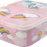 Stor multi box na przekąski jednorożec