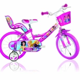 Dziecięcy rower 14" PRINCESS od Dino Bikes