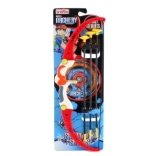 Plastowy sportowy łuk z strzałami z przyssawkami