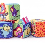 Tekstylne klocki dla niemowląt NINY