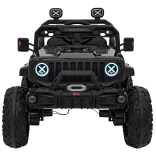 Elektryczne autko terenowe dla dzieci czarne