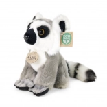 Pluszowy lemur siedzący 18 cm przyjazny dla środowiska