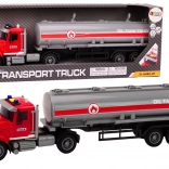 Samochód ciężarowy cysternowy ze światłami i dźwiękami