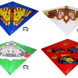 Latawiec z kolorowymi motywami 110 x 72 cm