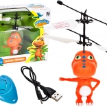 Latający dinozaur sterowany ręką