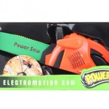 Piła łańcuchowa na baterie – zabawka dla dzieci