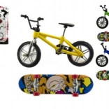 Palcowe BMX i skateboard – wkręcany mini zestaw 10 cm
