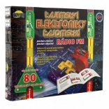 Tajemnice elektroniki – zestaw FM radio, 80 eksperymentów