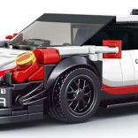 Klocki sportowy samochód 349 elementów – białe