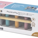 VIGA PolarB Drewniana ławeczka z młotkiem - Zabawka Montessori