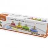 Drewniany geometryczny sorter labirynt Viga