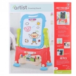 Duża tablica do rysowania z akcesoriami