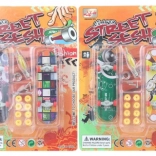 Zestaw plastikowych skręcanych skateboardów z akcesoriami, mix rodzajów