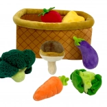 Magic Baby Warzywa w koszyku - zabawka pluszowa