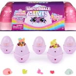 Hatchimals Alive Rainbow Splash zestaw 5 figurek w jajeczkach z akcesoriami