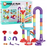 Zabawna konstrukcja z torem kulkowym dla dzieci