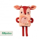 Przytulna książeczka z jelonkiem Stella 3 m+ od Lilliputiens