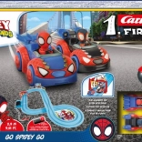 autodroga carrera first spidey go webs go 2,9 m