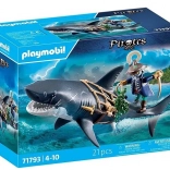 Playmobil Pirates – ogromny rekin z piratem