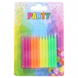 Neonowe świeczki 24 szt.