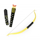 Dziecięcy łuk ze strzałami i nożem – bezpieczny zestaw z przyssawkami